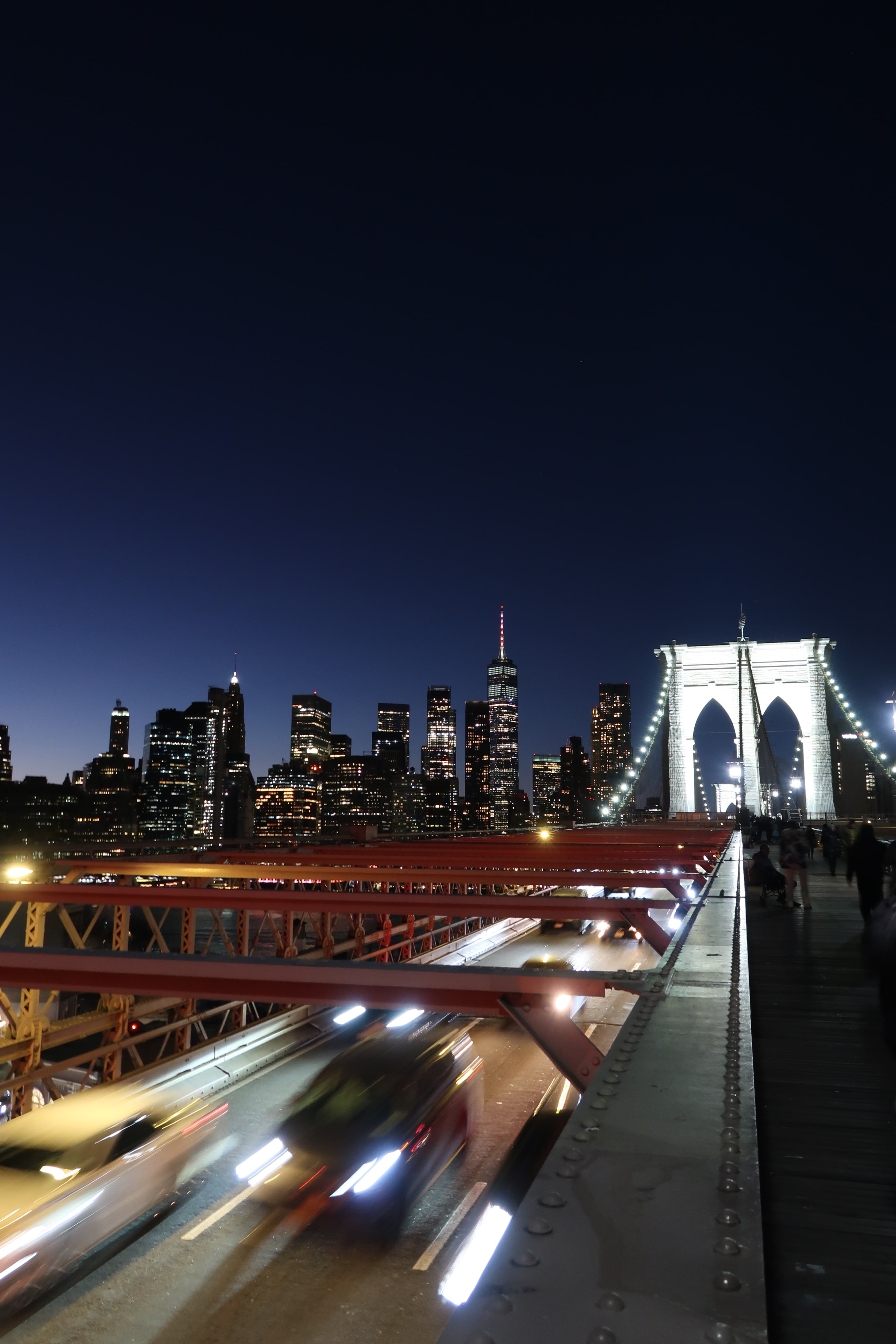 Crossing the Brooklyn Bridge