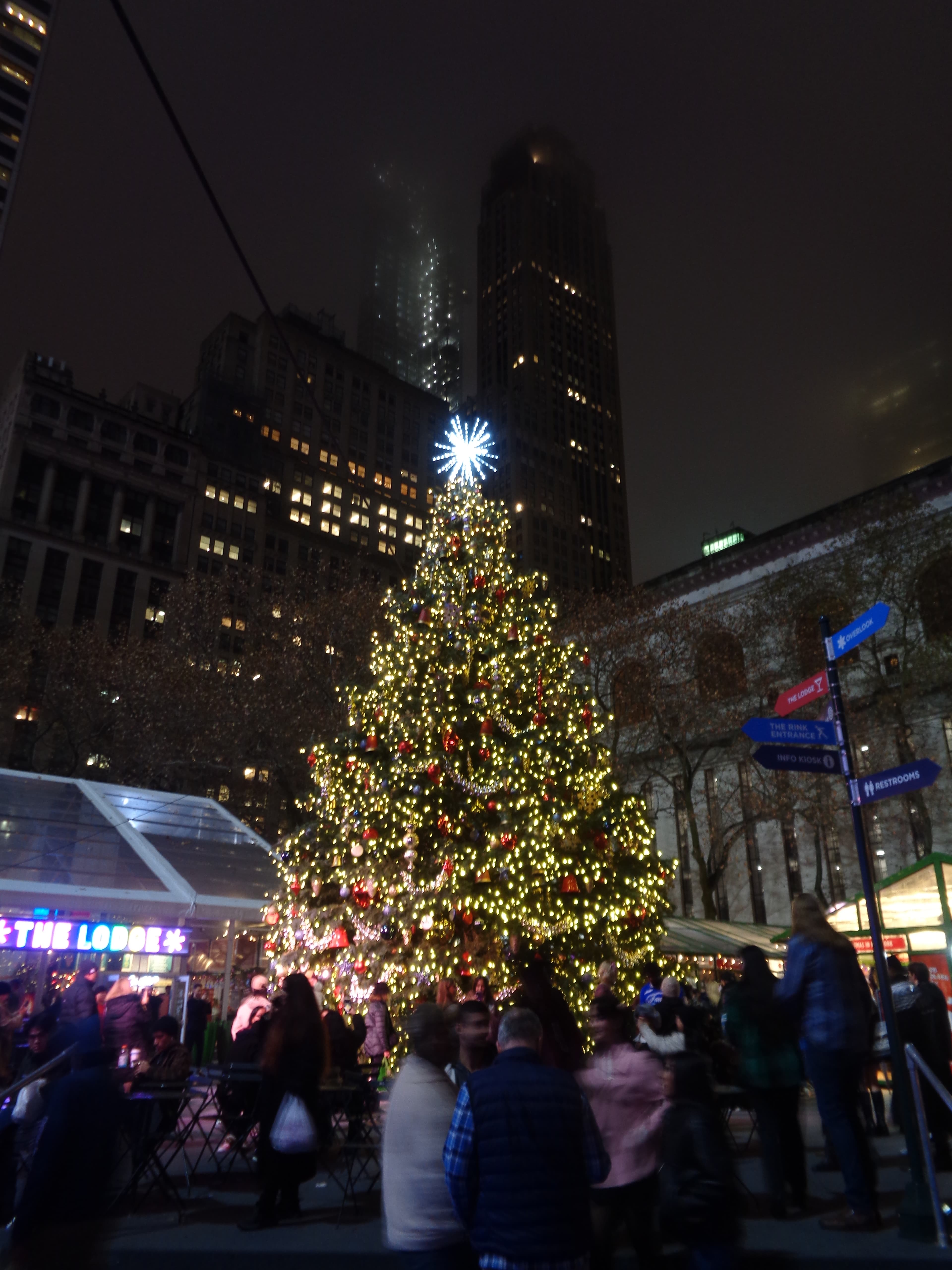Bryant Park Christmas Tree