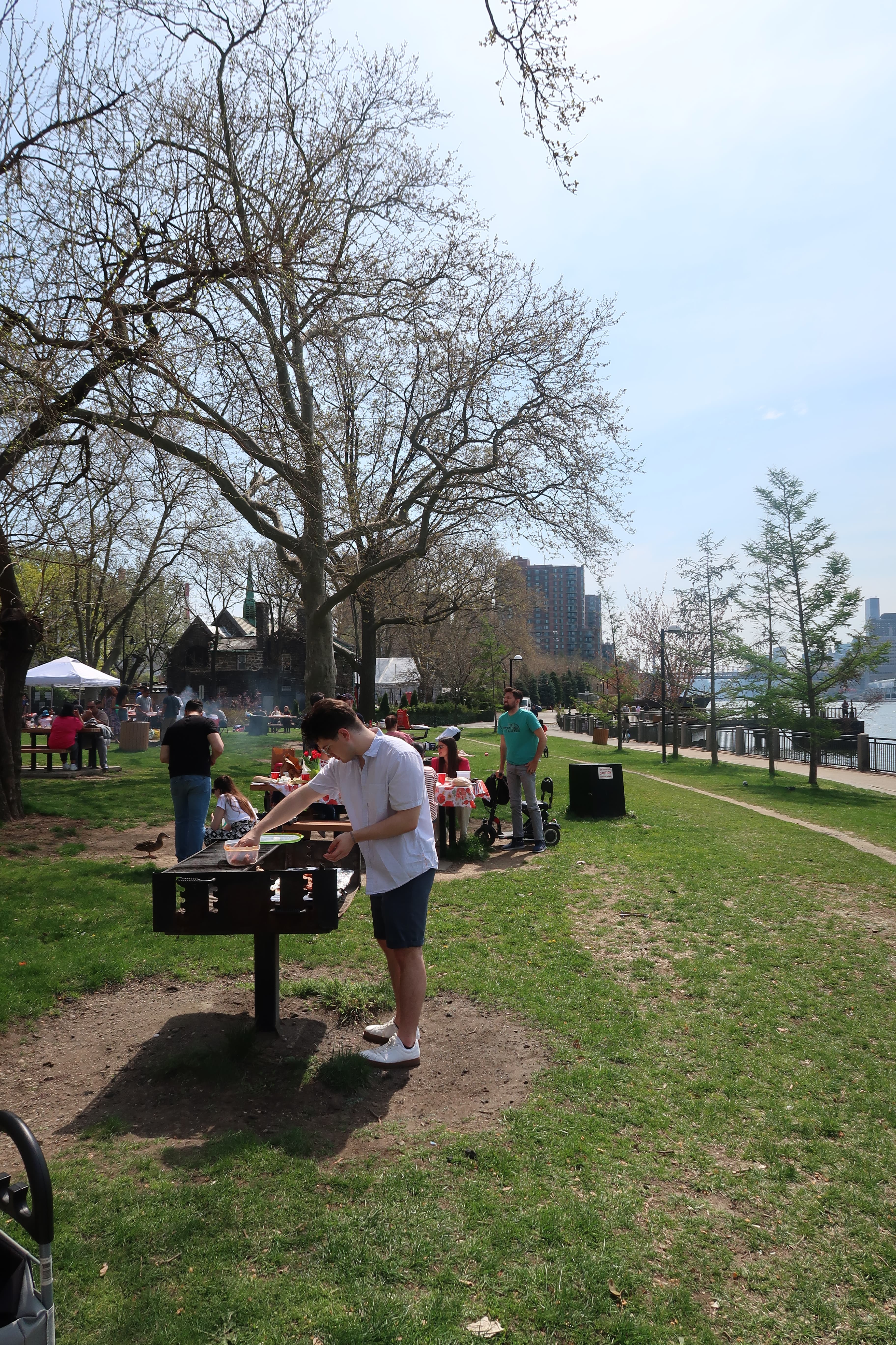 Picnic on Roosevelt Island