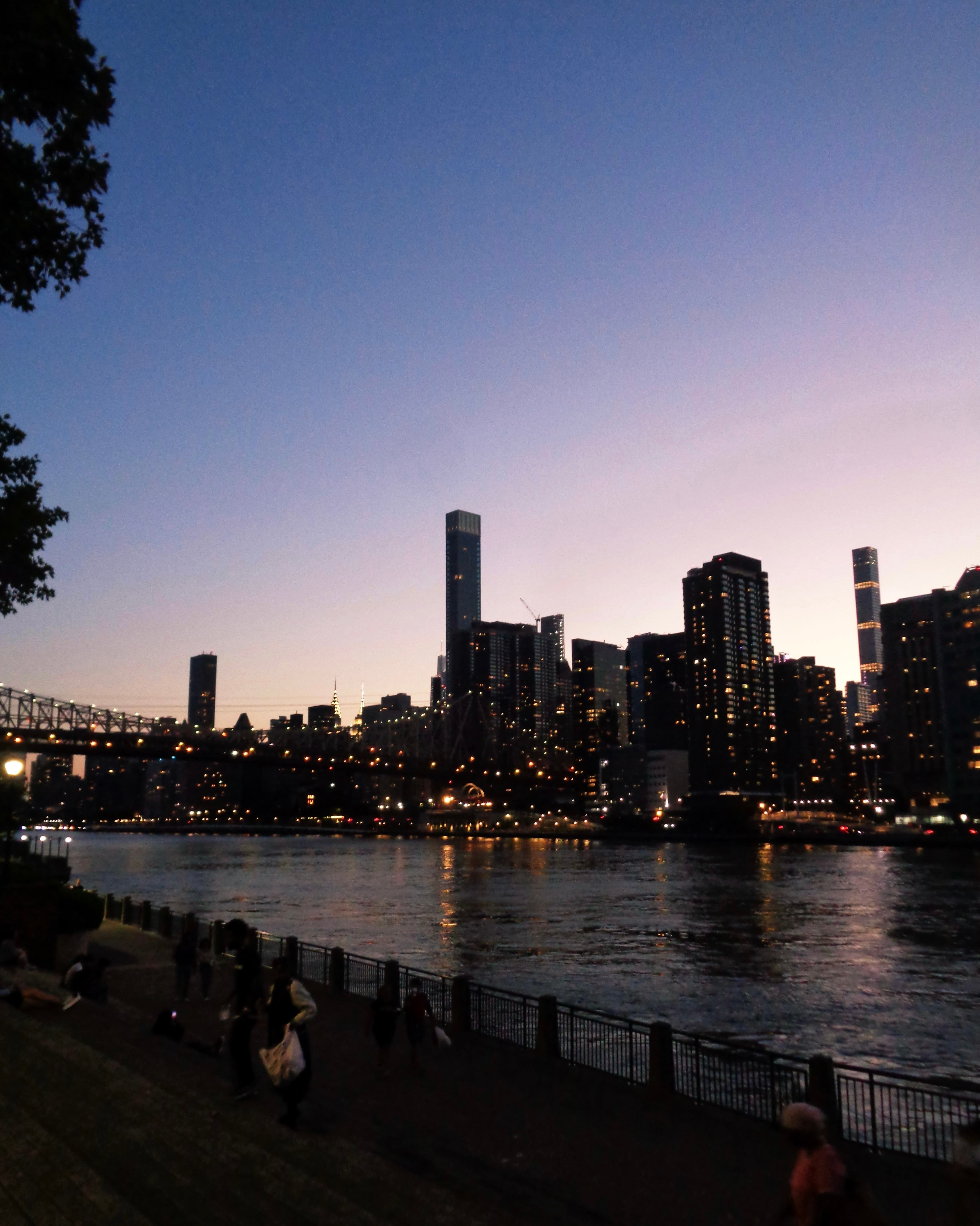 A Late Summer Evening on Roosevelt Island