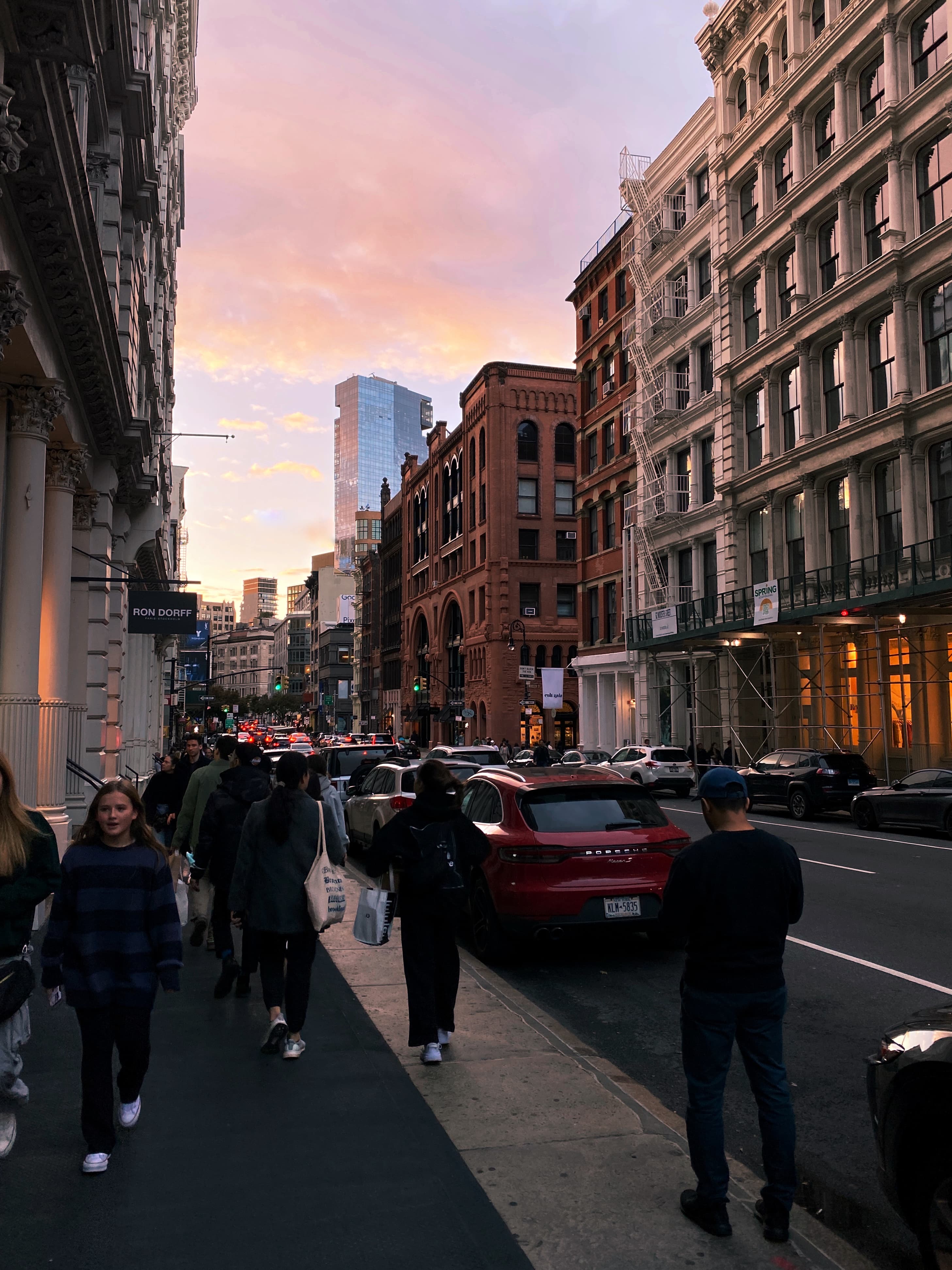 Sunset Over Soho