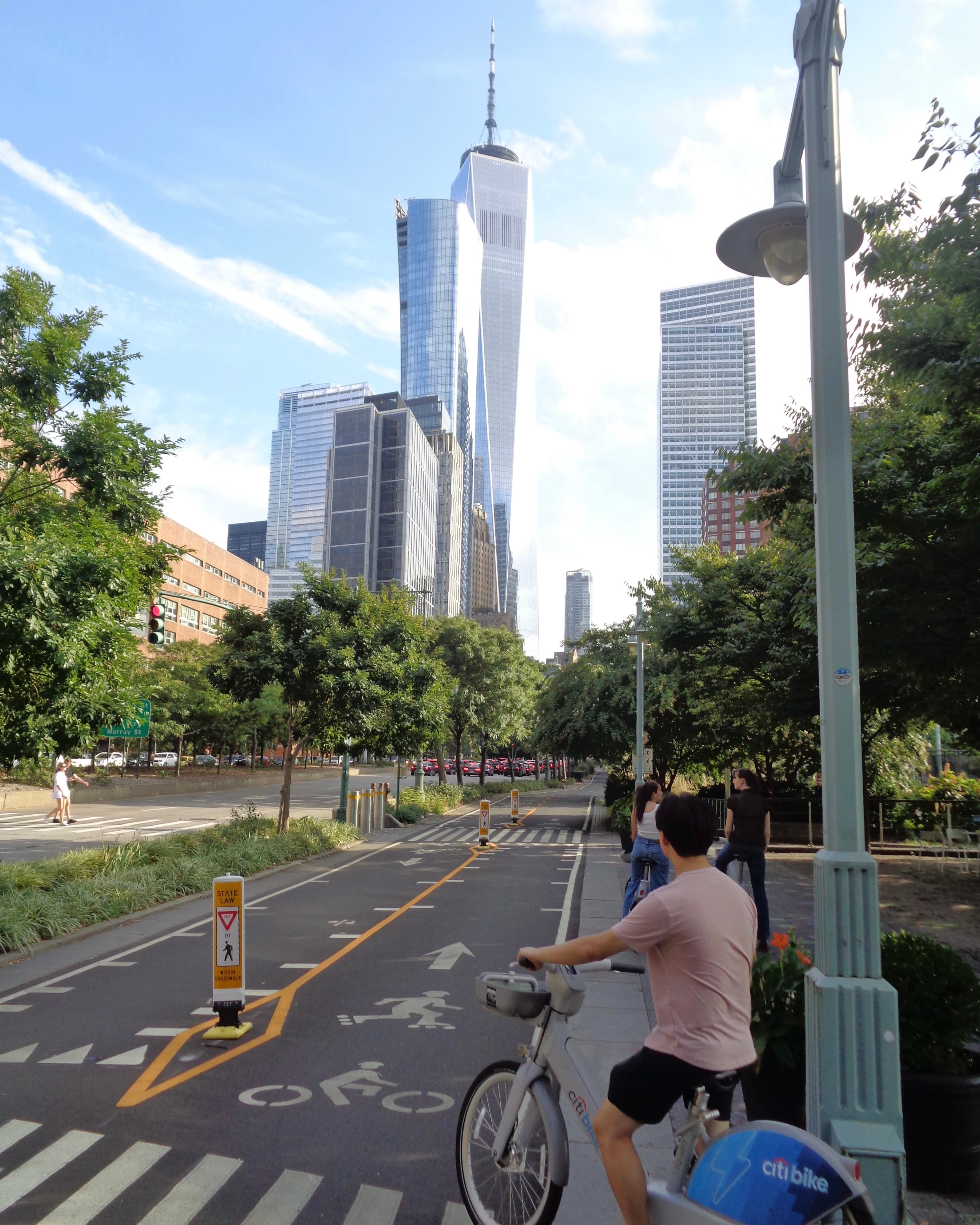 Biking Down the West Side Highway